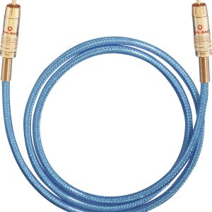 Kabel cyfrowy RCA, Oehlbach NF113, wtyk RCA / wtyk RCA, 75 Ohm, niebieski, 1,5 m Kabel cyfrowy RCA, Oehlbach NF113, wtyk RCA / wtyk RCA, 75 Ohm, niebieski, 1,5 m