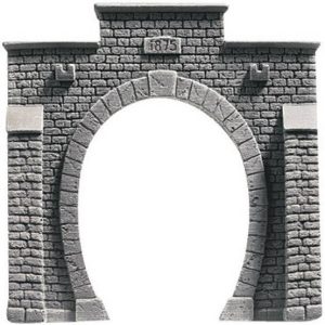 Wjazd jednotorowy do tunelu, NOCH 58041, niepomalowany, skala H0, 135 mm x 130 mm Wjazd jednotorowy do tunelu, NOCH 58041, niepomalowany, skala H0, 135 mm x 130 mm