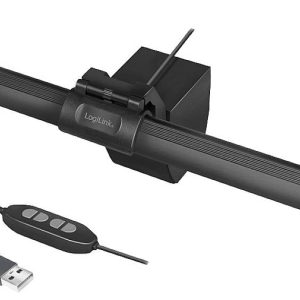 LogiLink Oświetlenie ekranu LED UA0372 Lampa robocza LED USB, e-learning, 3 temperatury barwowe i ściemniacz LogiLink Oświetlenie ekranu LED UA0372 Lampa robocza LED USB, e-learning, 3 temperatury barwowe i ściemniacz