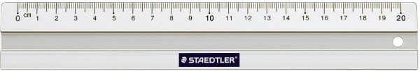 Staedtler 563 20 563 20 Linijka aluminium srebrny 20 cm