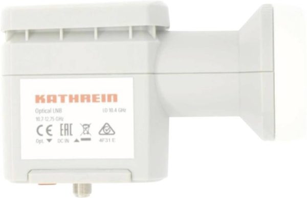 Kathrein KEL 1310/O Optyczne LNB Rozmiar zasilenia: 40 mm biały