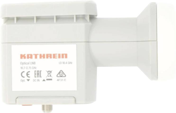 Kathrein KEL 1310/O Optyczne LNB Rozmiar zasilenia: 40 mm biały - obrazek 1