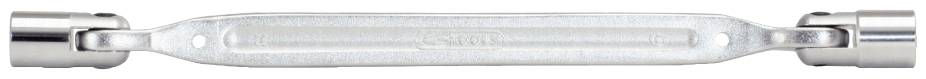 KS Tools 517.0302 5170302 Klucz przegubowy podwójny 10 - 11 mm Kształt końcówki wewnętrzny sześciokąt 216 mm 1 szt. - obrazek 1