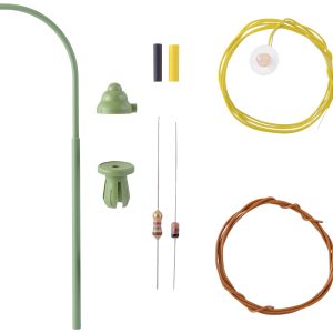 Viessmann Modelltechnik H0 Lampa gazowa pojedyncza Zestaw do złożenia 6729 1 szt.