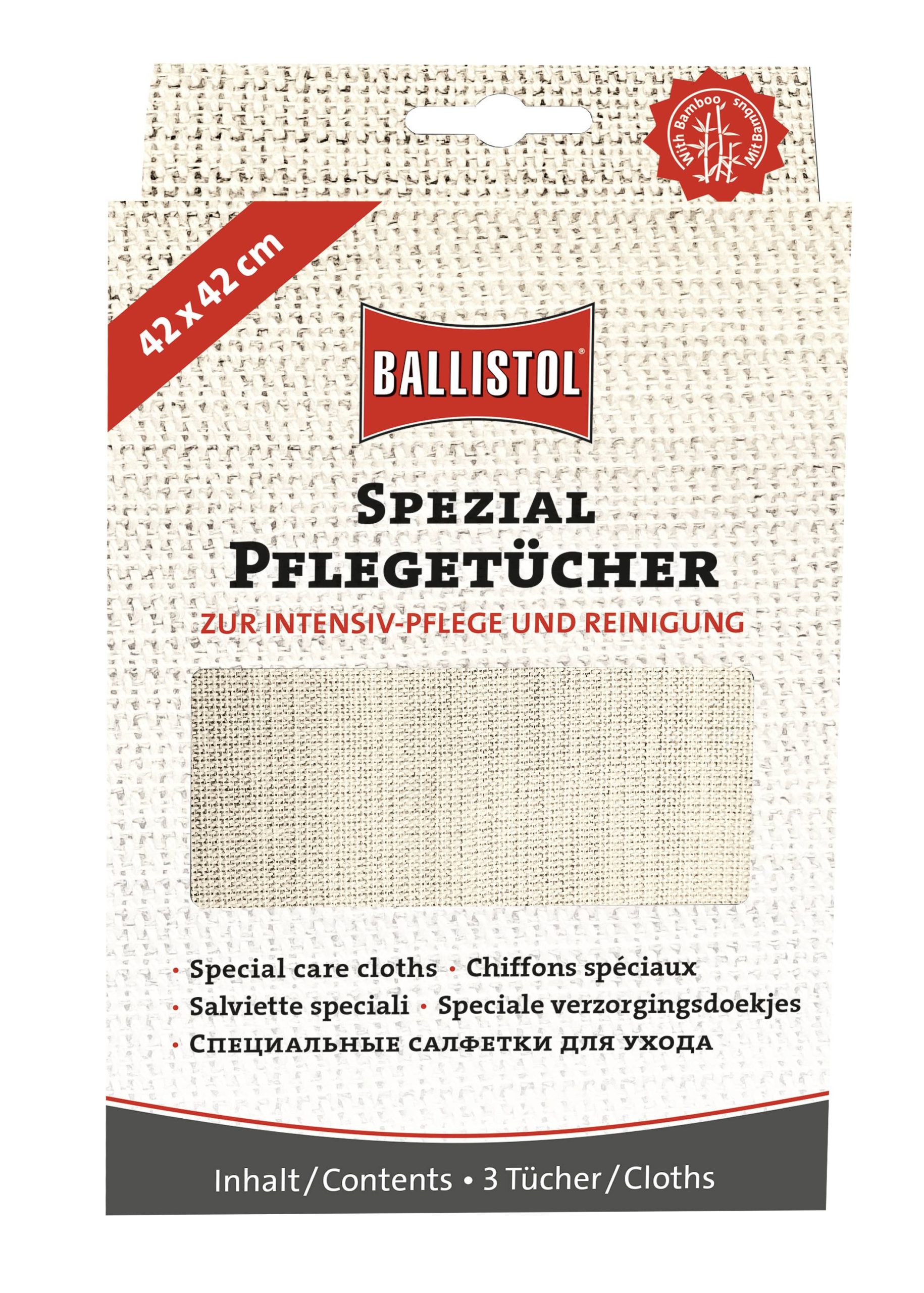 Chusteczki czyszczące Ballistol 23768 3 szt. - obrazek 1