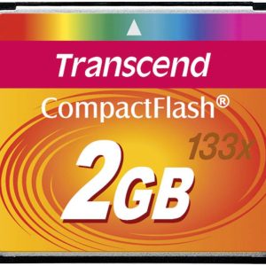 Karta pamięci CF Transcend TS2GCF133, 2 GB, 25 MB/s / 25 MB/s Karta pamięci CF Transcend TS2GCF133, 2 GB, 25 MB/s / 25 MB/s