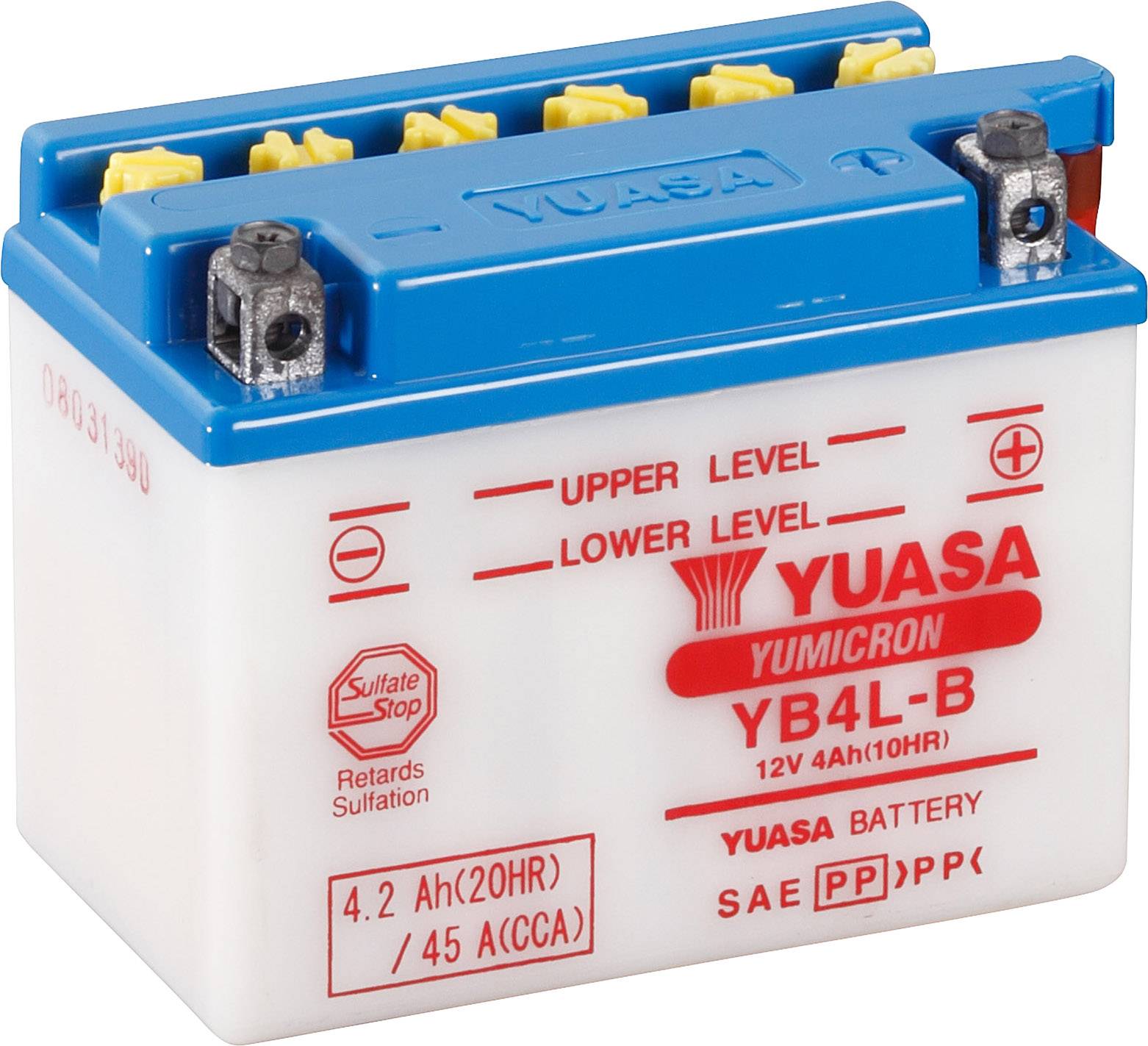 Akumulator motocyklowy Yuasa YB4LB DC 12 V 4 Ah N/A - obrazek 1