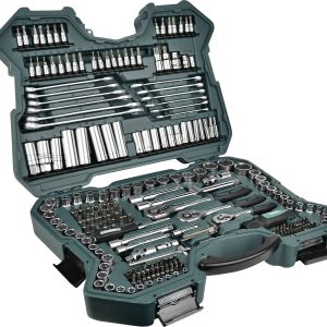 Klucze nasadowe z grzechotką Brüder Mannesmann M98430, 1/4″ (6,3 mm), 3/8″ (10 mm), 1/2″ (12.5 mm), 215 szt. Klucze nasadowe z grzechotką Brüder Mannesmann M98430, 1/4″ (6,3 mm), 3/8″ (10 mm), 1/2″ (12.5 mm), 215 szt.