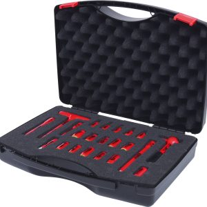 Zestaw kluczy nasadowych 1/4″ z izolowanymi narzędziami, 22 szt KS Tools NEW-46695 Zestaw kluczy nasadowych 1/4″ z izolowanymi narzędziami, 22 szt KS Tools NEW-46695