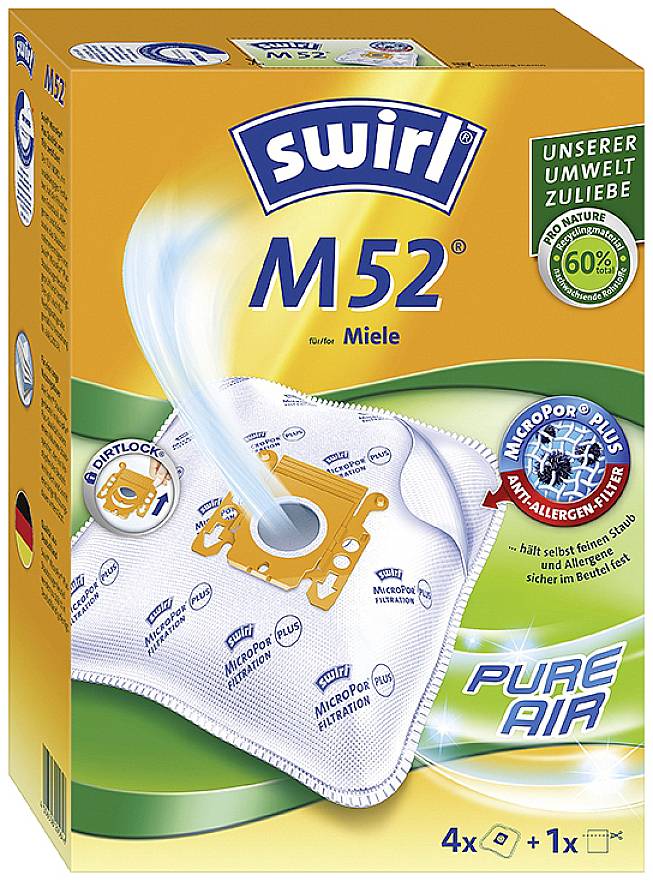 Worki do odkurzacza Swirl M 52 - obrazek 1