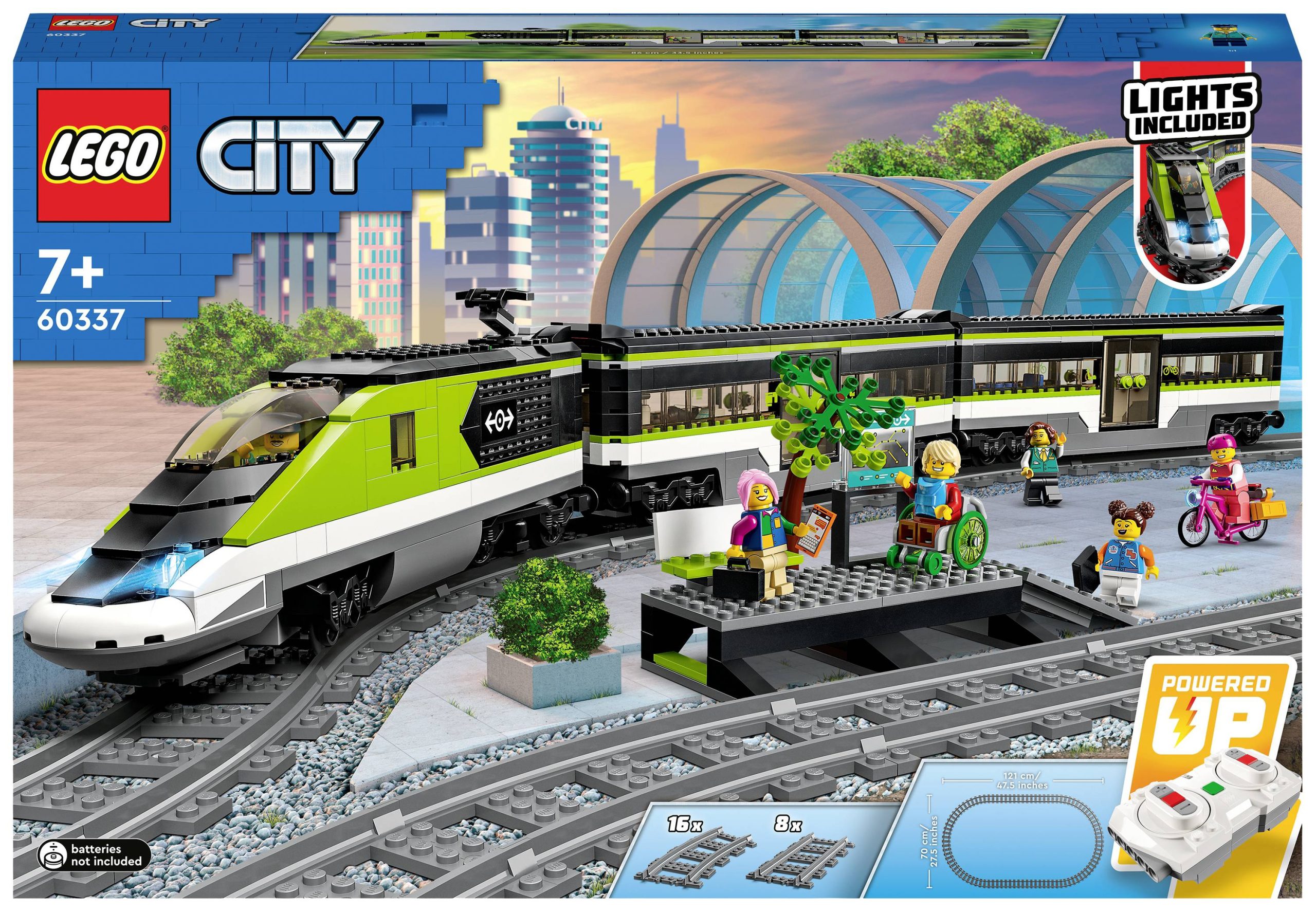 LEGO® CITY 60337 pasażerski pociąg ekspresowy - obrazek 1