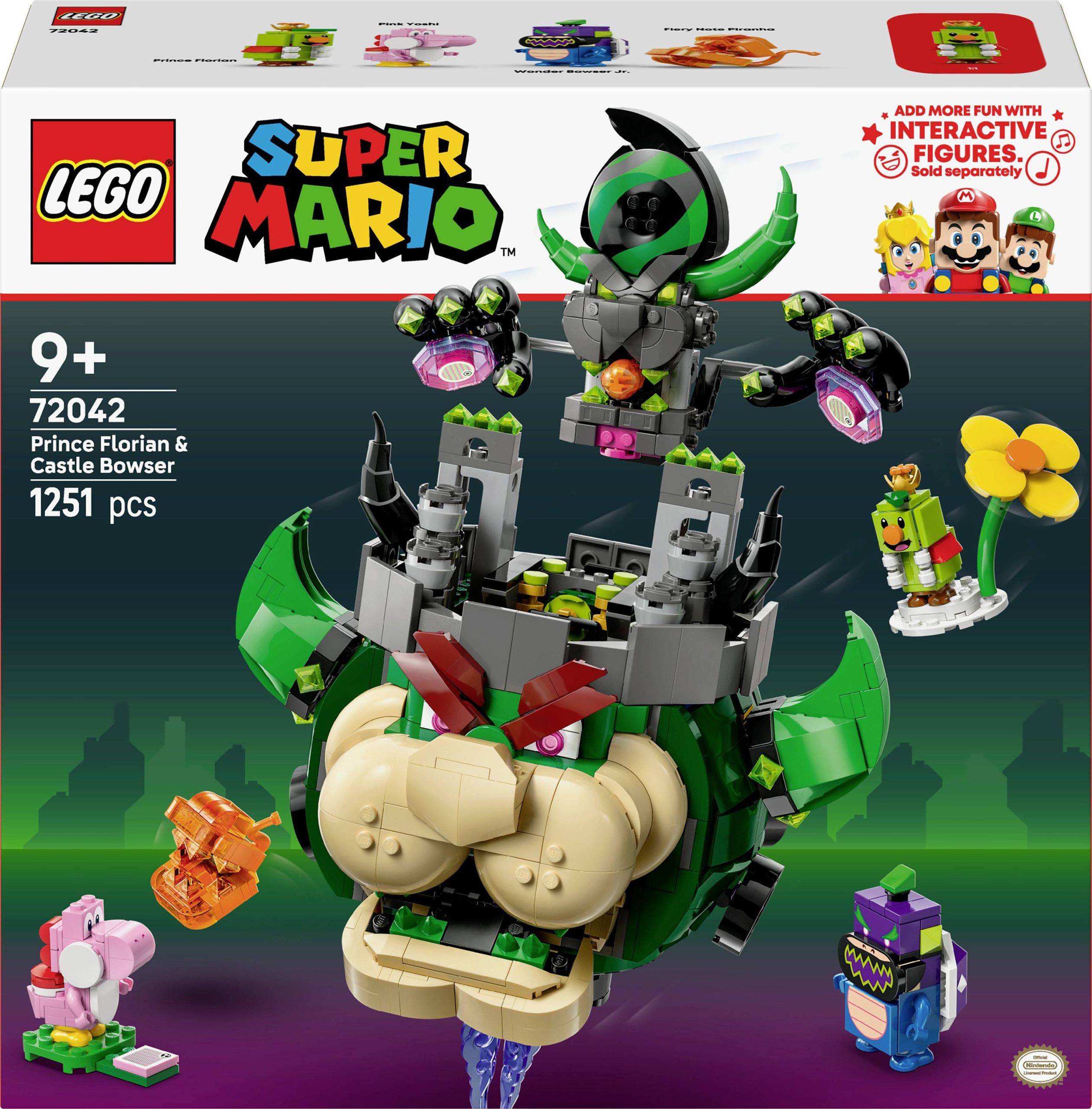 LEGO® Super Mario™ LEGO Super Mario LEGO - Super Mario Prinz Florian & Schloss-Bowser 72042, 1 szt. - obrazek 1