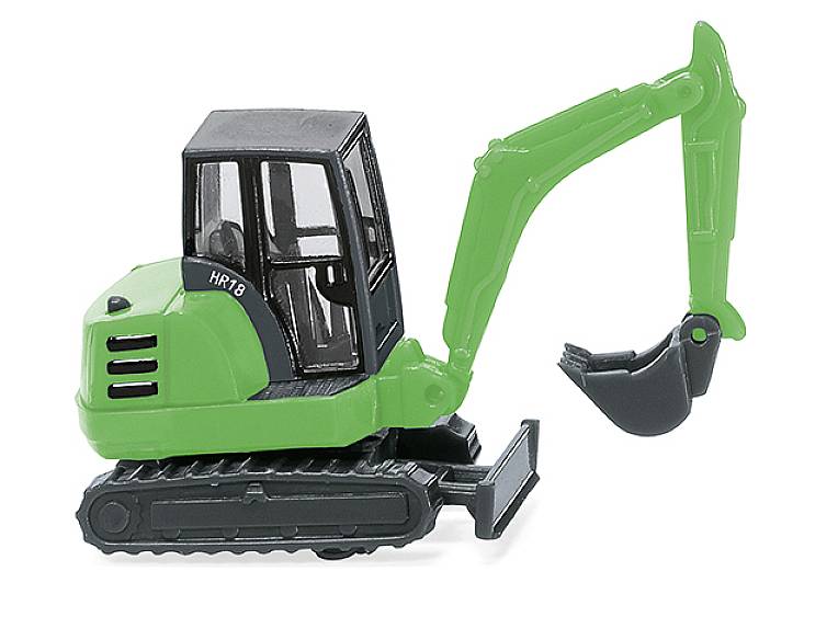 Wiking 0946 08 N Model pojazdu budowlanego Schaeff Minikoparka HR 18 - obrazek 1