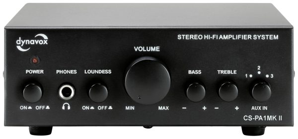 Wzmacniacz Hi-Fi Dynavox 207740, N/A, czarny