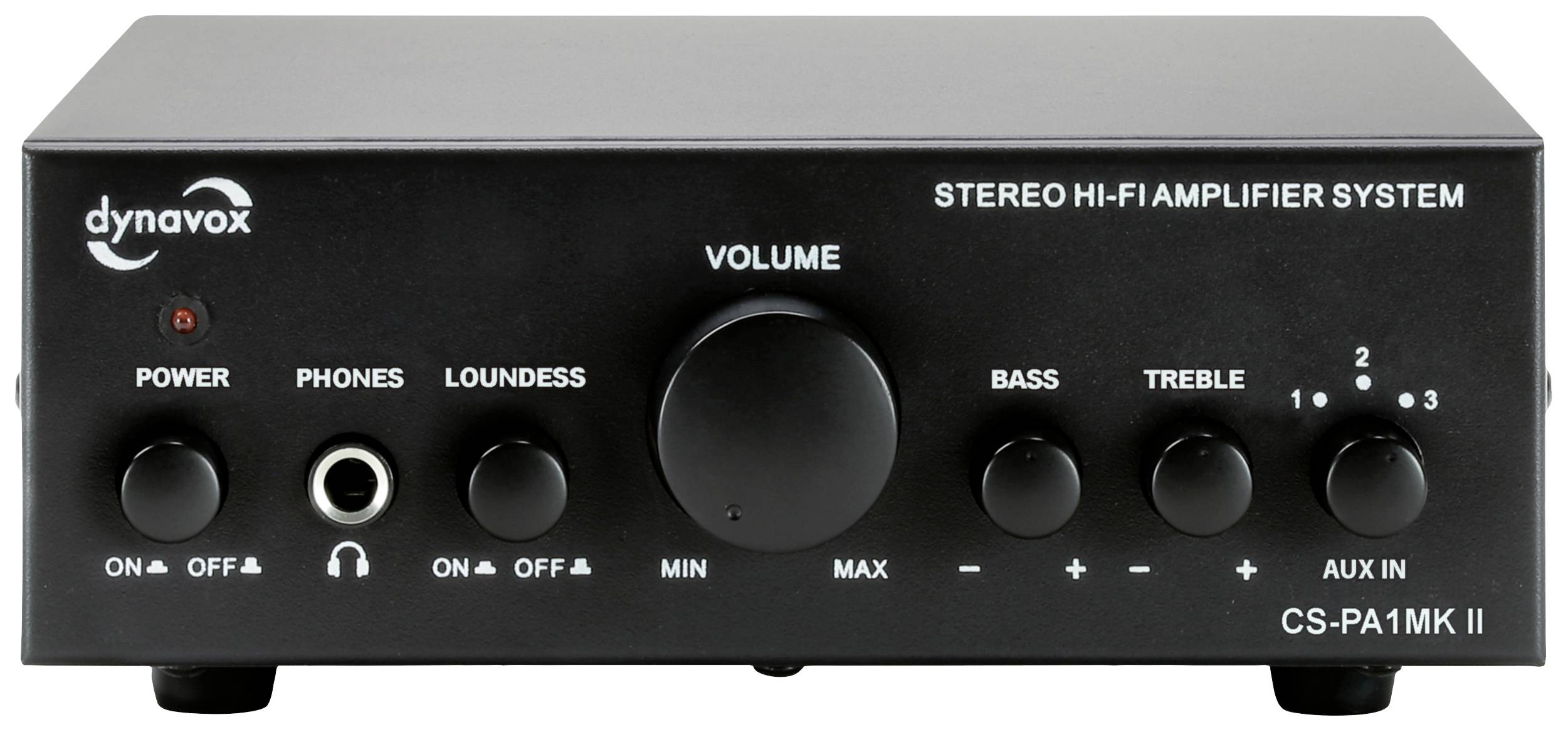 Wzmacniacz Hi-Fi Dynavox 207740, N/A, czarny - obrazek 1
