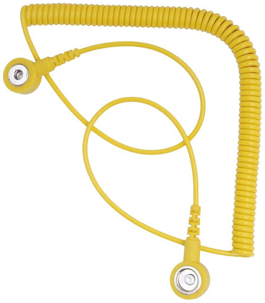 Przewód spiralny ESD BERNSTEIN Tools for Electronics 9-341-2 - obrazek 1