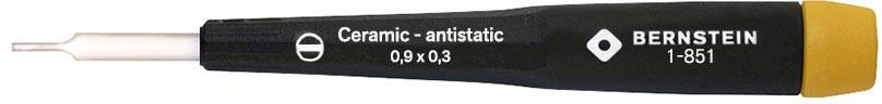 Wkrętak dostrojczy z klingą ceramiczną, 0,90 x 0,30 mm BERNSTEIN Tools for Electronics 1-851 1 szt. - obrazek 1