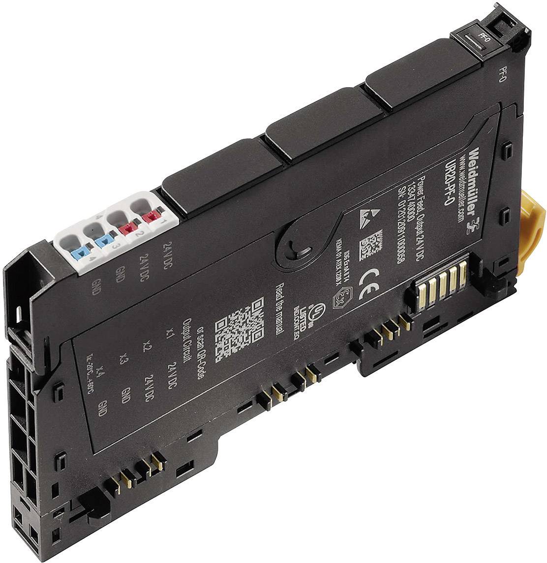 Weidmüller UR20-PF-O 1334740000 Moduł rozszerzeń PLC 24 V/DC - obrazek 1