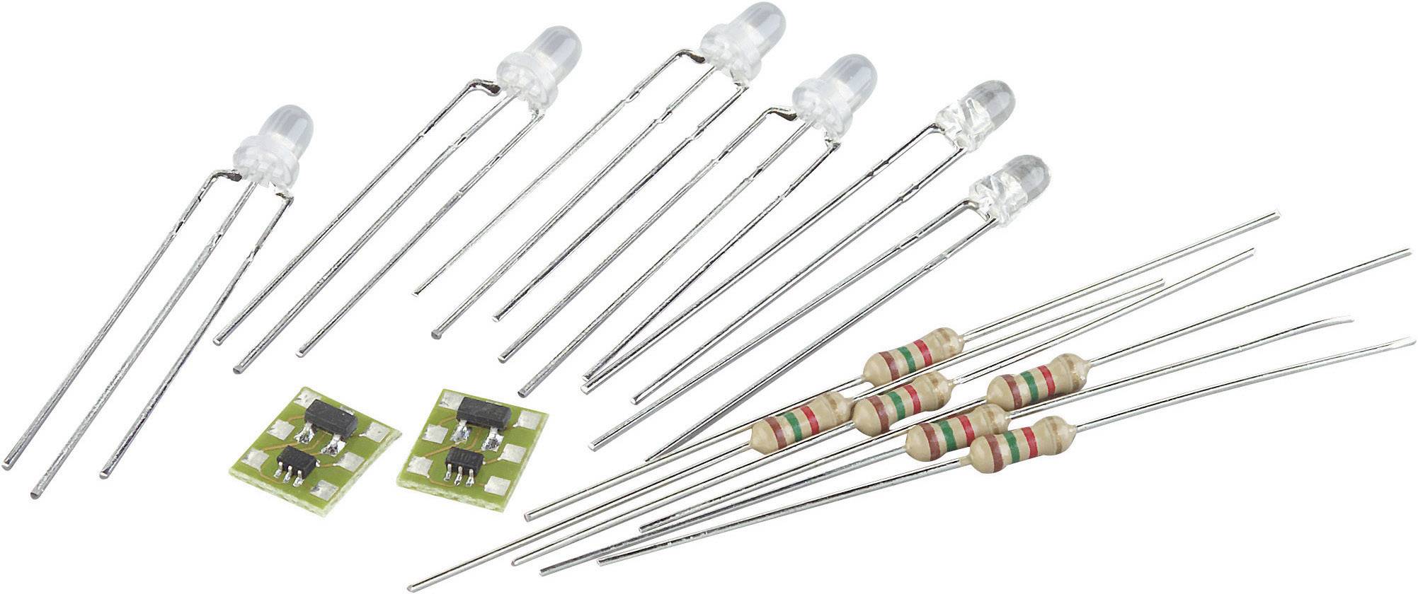 Zestaw do oświetlenia lokomotywy, 10x LED, 18 - 24 V DC/AC - obrazek 1