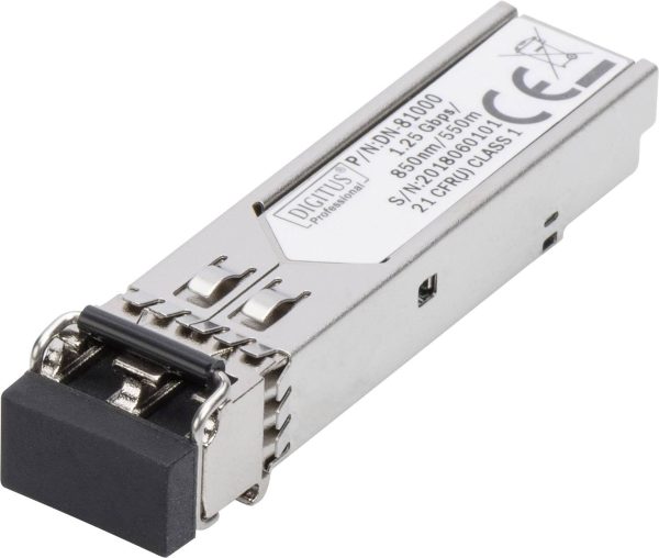 Digitus DN-81000 DN-81000 Moduł nadawczo-odbiorczy SFP 1 GBit/s 550 m Typ modułu SX