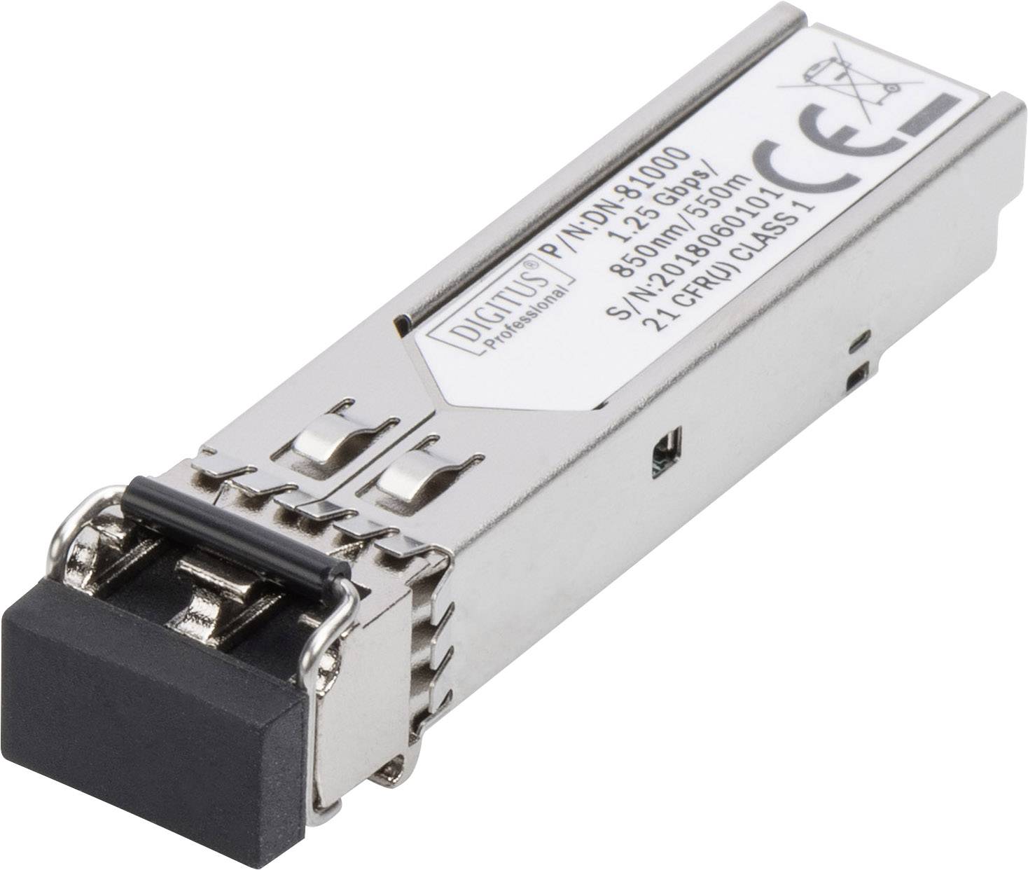Digitus DN-81000 DN-81000 Moduł nadawczo-odbiorczy SFP 1 GBit/s 550 m Typ modułu SX - obrazek 1