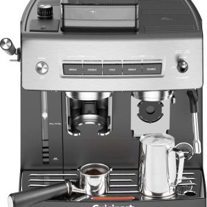 Cuisinart Grind & Brew EM640E Ekspres do espresso czarny, srebrny Cuisinart Grind & Brew EM640E Ekspres do espresso czarny, srebrny