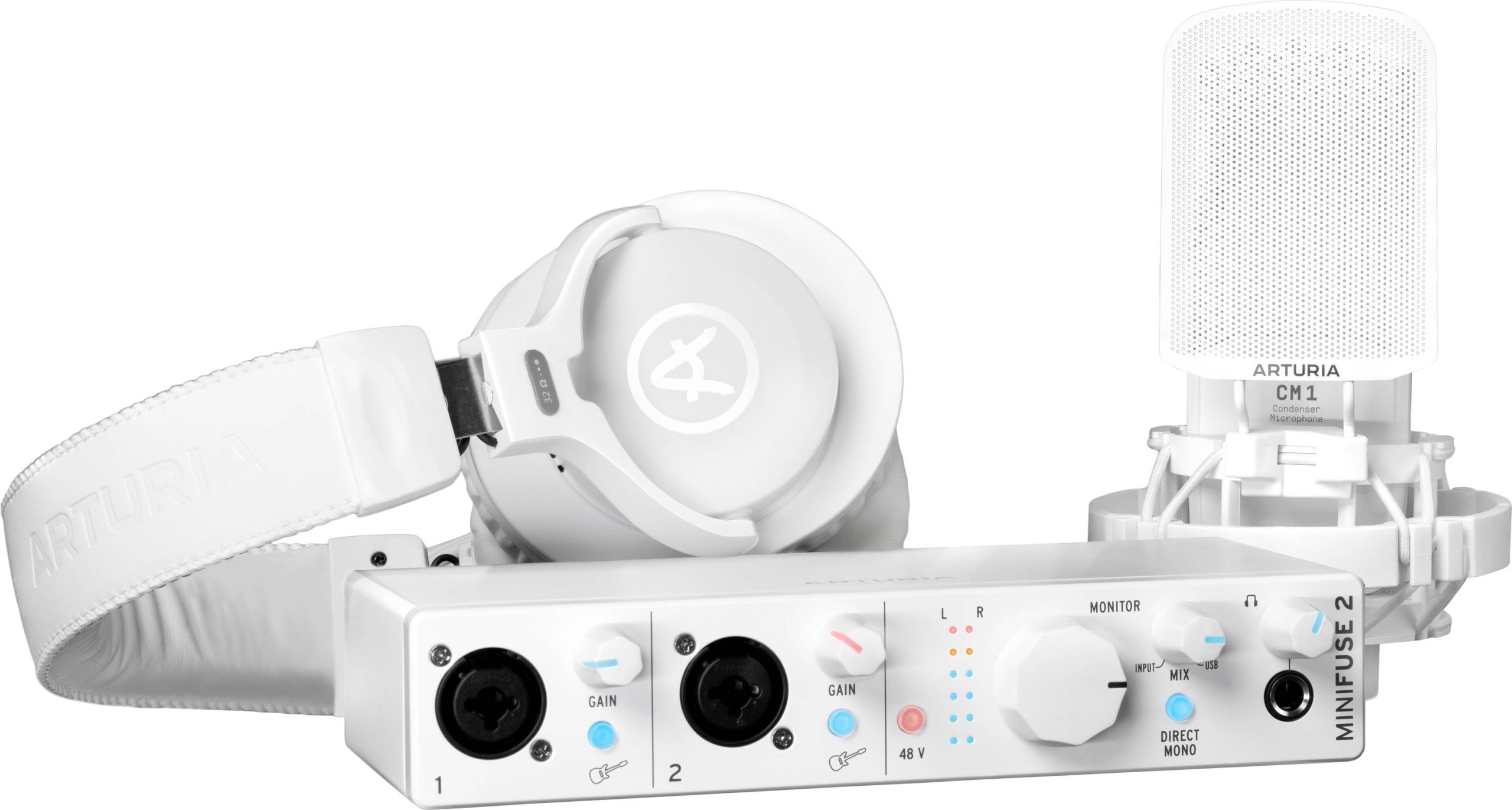 Interfejs audio Arturia MiniFuse Recording Pack - obrazek 1