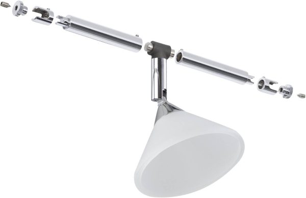 Lampa do systemu kablowego, niskonapięciowego Paulmann Colmar Uniwersalny GU4 10 W chrom, satin