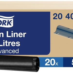 TORK Advanced 204040 Worek na śmieci 5 l tworzywo sztuczne czarny 1000 szt. TORK Advanced 204040 Worek na śmieci 5 l tworzywo sztuczne czarny 1000 szt.