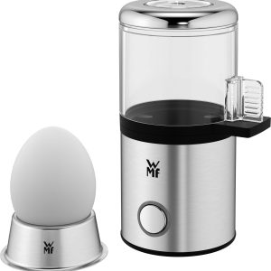 WMF KÜCHENminis® My Egg Jajowar czarny, srebrny (matowy) WMF KÜCHENminis® My Egg Jajowar czarny, srebrny (matowy)