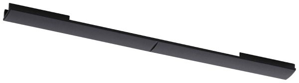 Element systemu szynowego wysokonapięciowego Paulmann Cover Connector-Inlay 95554 Osłona szyny czarny, przeźroczysty