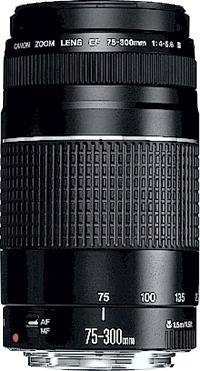 Obiektyw Zoom Canon EF DC 4,0-5,6/75-300 III 6473A015, 1 szt.