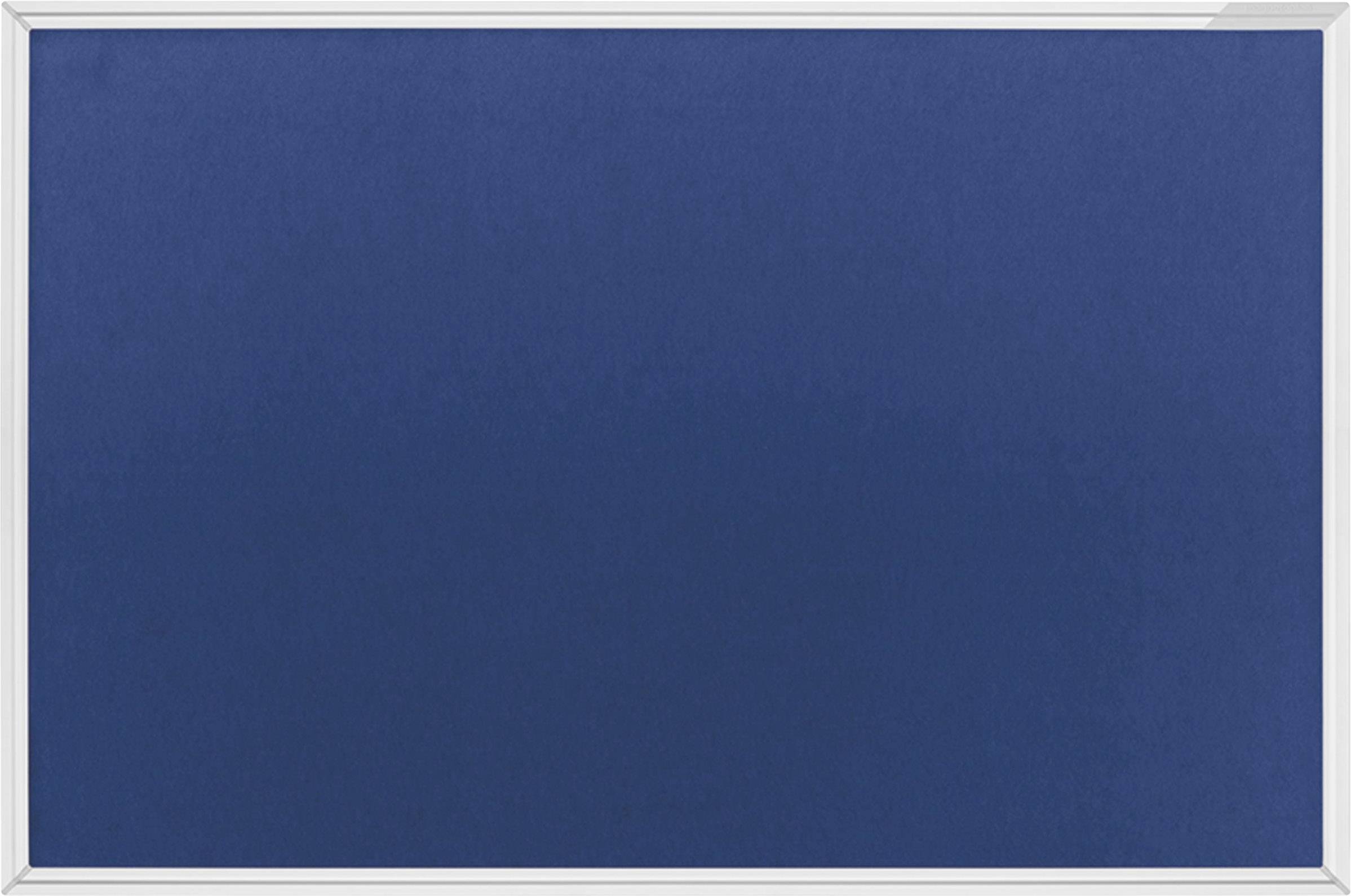 magnetoplan 1412003 Tablica korkowa niebieski, szary filc 1280.00 mm x 1200 mm x 900 mm - obrazek 1