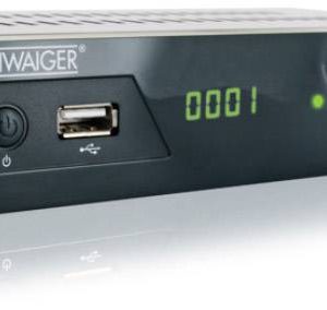 Odbiornik SAT HD Schwaiger DSR500HD Port USB z przodu Ilość tunerów: 1 Odbiornik SAT HD Schwaiger DSR500HD Port USB z przodu Ilość tunerów: 1