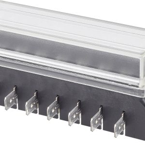 Skrzynka do bezpieczników płaskich, 6-24 V, 30 A, 120 x 28x 37 mm Skrzynka do bezpieczników płaskich, 6-24 V, 30 A, 120 x 28x 37 mm