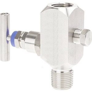WIKA 14364521 Zawór iglicowy IV10 1/4 NPT I – 1/4 NPT I 316L PTFE