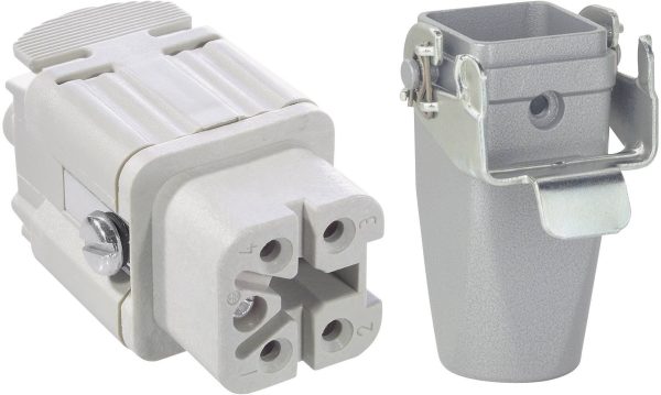 Zestaw złączy męskich EPIC®KIT H-A 4 75009624 LAPP 4 + PE śrubowe 1 zest.