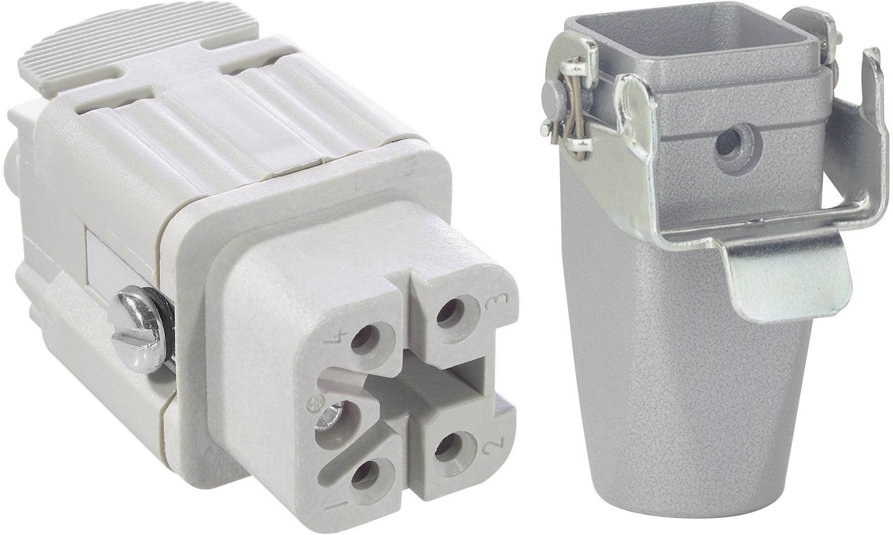Zestaw złączy męskich EPIC®KIT H-A 4 75009624 LAPP 4 + PE śrubowe 1 zest. - obrazek 1