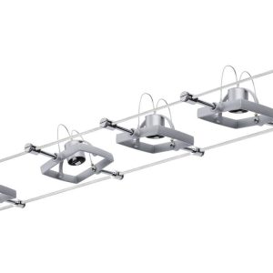 Kompletny system kablowy Paulmann MacII 94133 GU5.3 chrom (matowy)