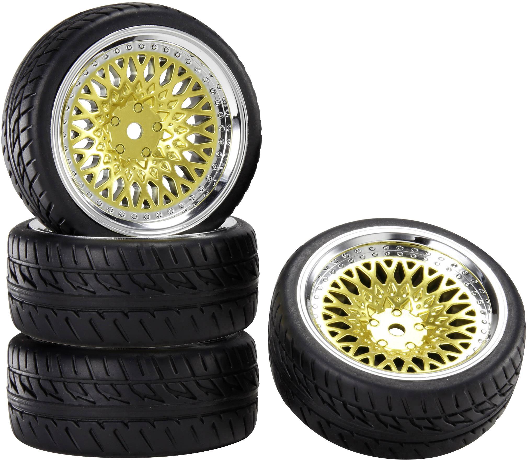 Koło kompletne Reely RE-6702300 1:10 Racing 4 szt. - obrazek 1