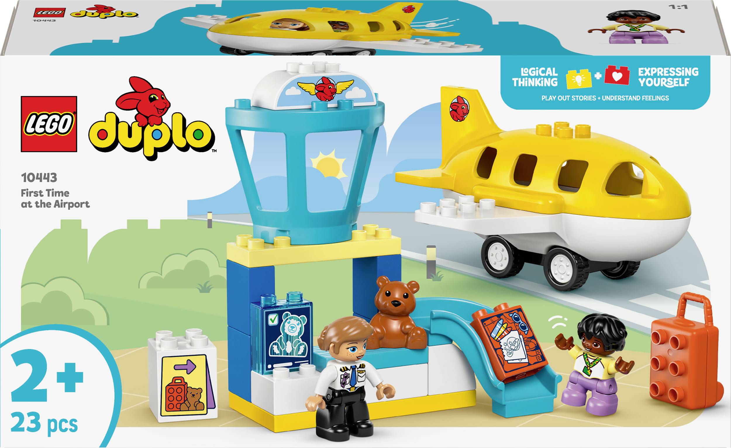 10443 LEGO® DUPLO® Pierwsza wizyta na lotnisku - obrazek 1