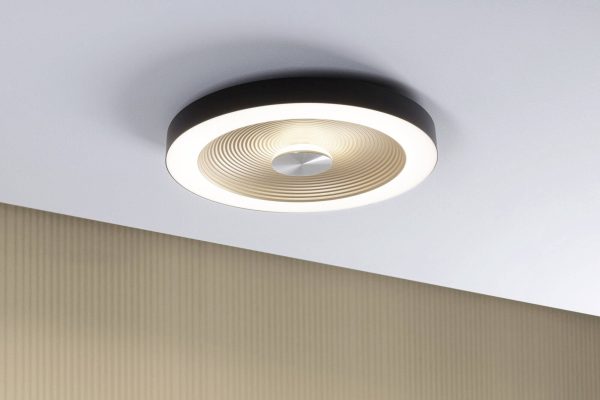 Lampa sufitowa LED Paulmann Volea 71180 4 W, 18.5 W 1300 lm czarny, złoty