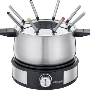 Severin 2471 Fondue 1500 W bezstopniowy regulator temperatury stali szlachetnej, czarny Severin 2471 Fondue 1500 W bezstopniowy regulator temperatury stali szlachetnej, czarny
