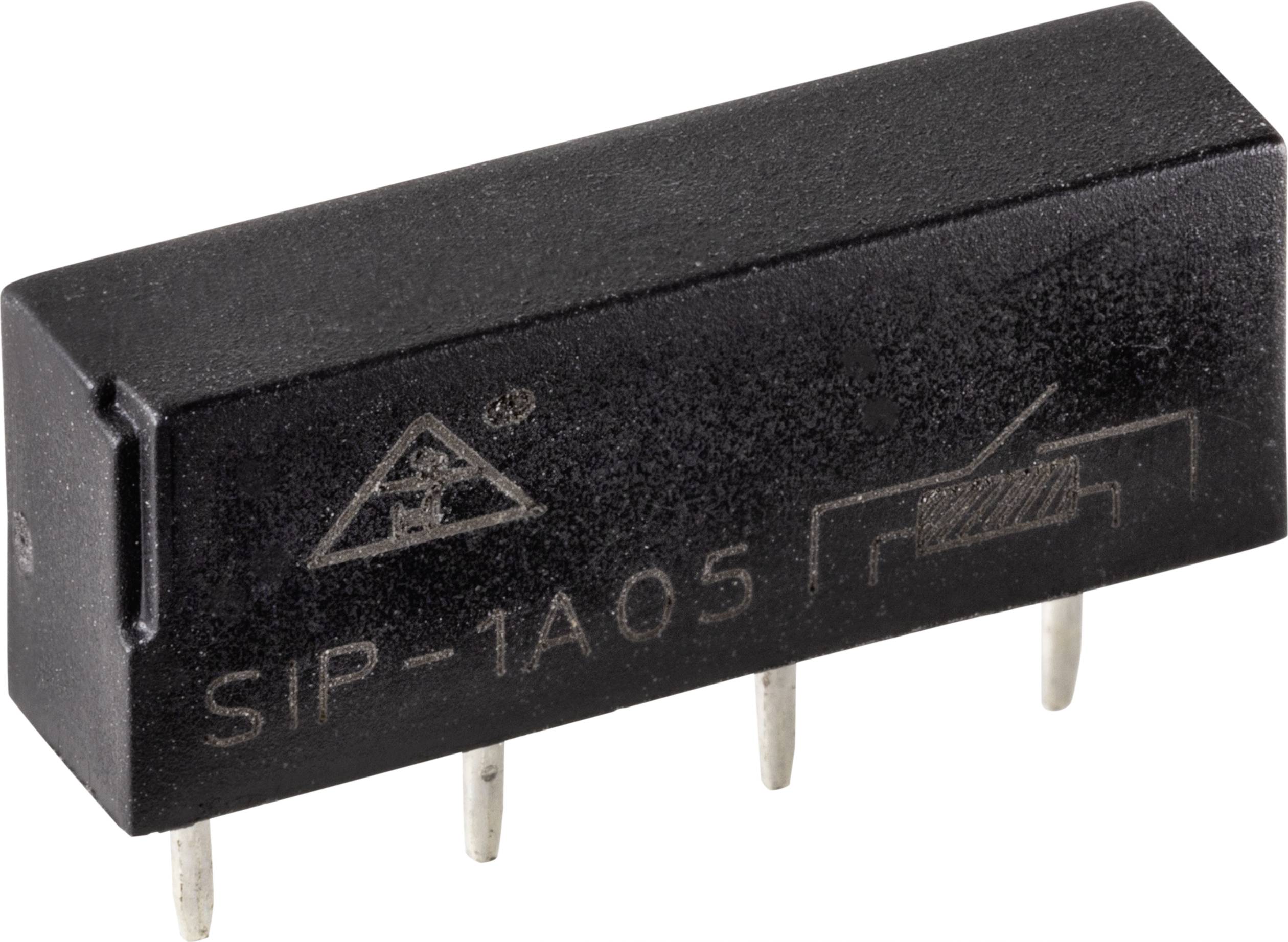 Przekaźnik kontaktronowy TRU COMPONENTS SIP1A05 TC-9082392, 1 szt. - obrazek 1