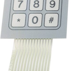 Klawiatura membranowa TRU COMPONENTS SU709948 Układ klawiatury 1 x 12 1 szt. Klawiatura membranowa TRU COMPONENTS SU709948 Układ klawiatury 1 x 12 1 szt.