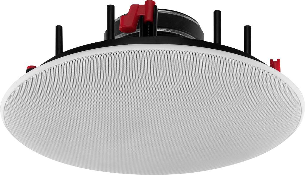 Monacor EDL-82HQ Głośnik sufitowy PA 100 W 100 V biało-czarny 1 szt. - obrazek 1