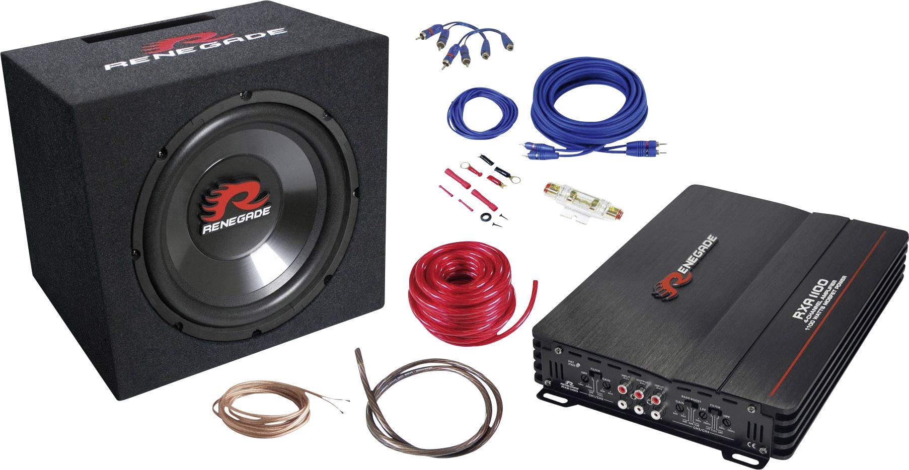 Zestaw car HiFi Renegade RBK1100XL - obrazek 1