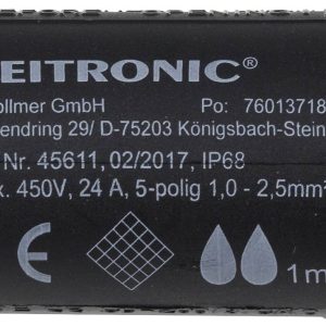 Heitronic 45611 Splot kablowy z zaciskami śrubowymi (D x S) 130 mm x 32 mm 1 szt. Heitronic 45611 Splot kablowy z zaciskami śrubowymi (D x S) 130 mm x 32 mm 1 szt.