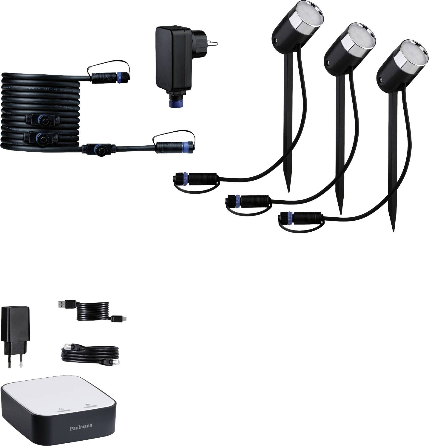 Pakiet system Smart Home 5183 smik Gateway + P&S Pike Set Paulmann Home 13.5 W RGBW - obrazek 1