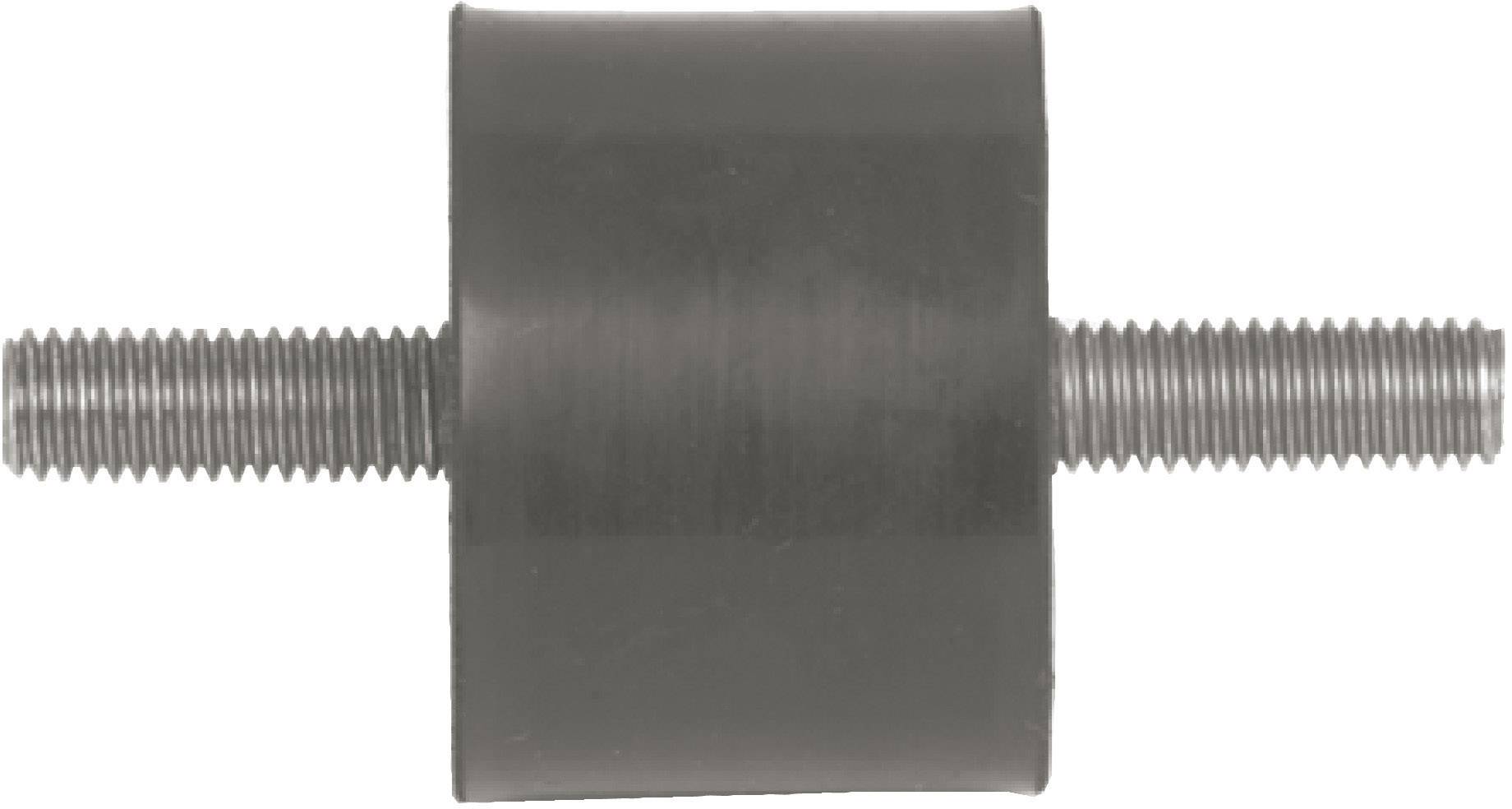 Odbój gwintowany PB Fastener 110005, (D x H x d x I) mm 10 x 10 x M4 x 10 - obrazek 1